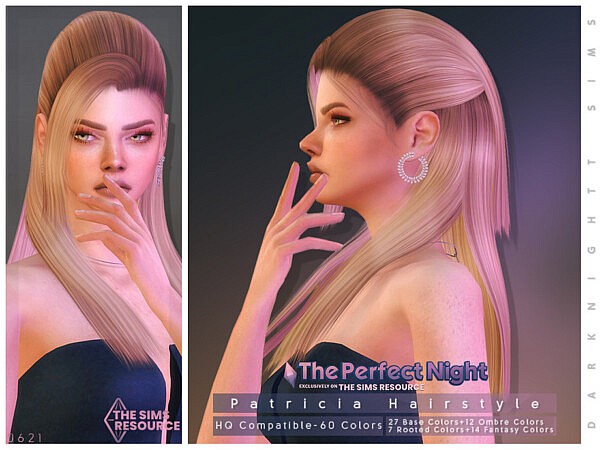 The Perfect Night   Valeria Hairstyle by DarkNighTt from TSR