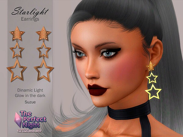 The Perfect Night   Starlight Earrings by Suzue from TSR