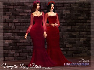 The Perfect Night Vampire Long Dress