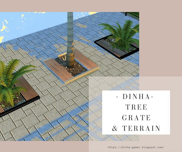 Tree Grate and 6 Terrain Paint from Dinha Gamer