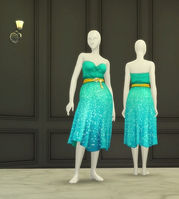 Twinkling Dress sims 4 cc