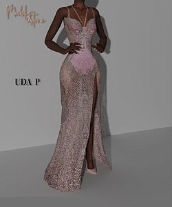 UDA P dress sims 4 cc