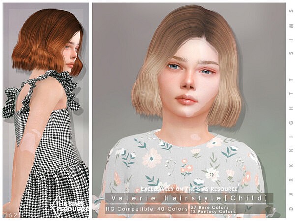 Valerie Hair by DarkNighTt from TSR