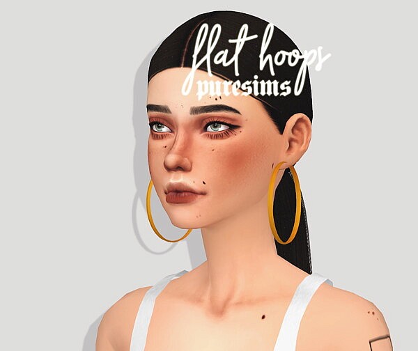 Flat hoops from Pure Sims