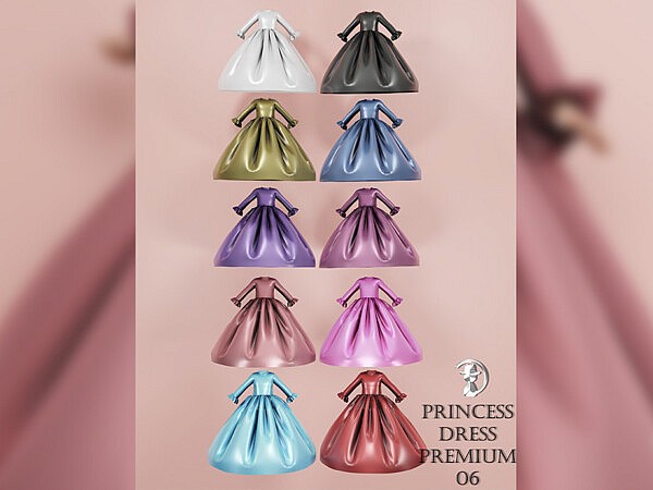Princess Dress Premium 06 by turksimmer from TSR