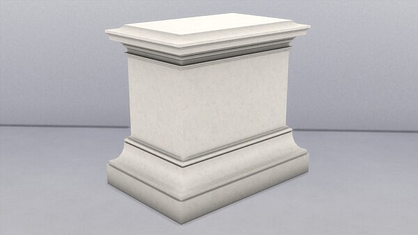 Majestic Pedestal by TheJim07 from Mod The Sims