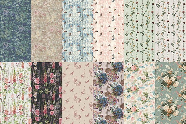 Vintage Country Wallpaper II from Simplistic
