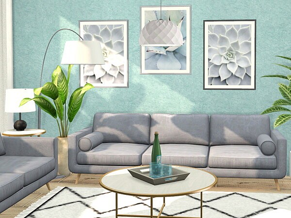 Mint Living Room by Flubs79 from TSR