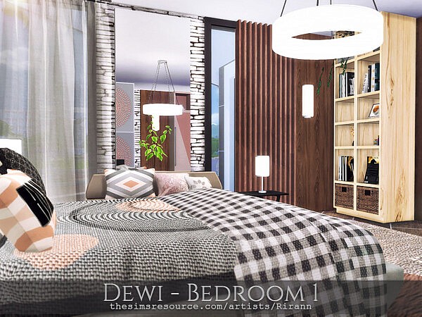 Dewi Bedroom 1 by Rirann from TSR