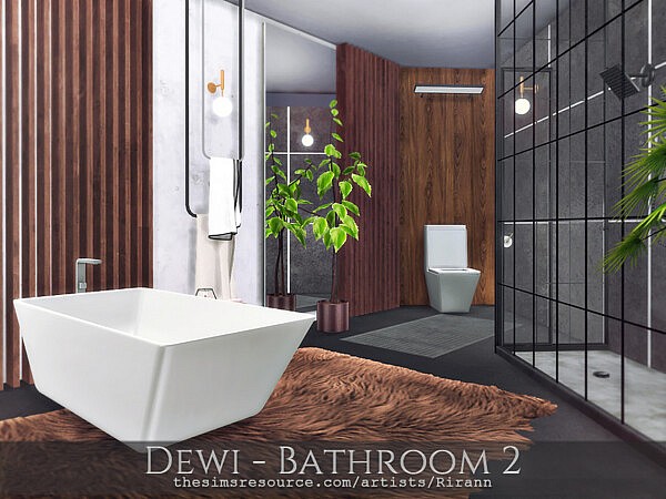 Dewi   Bathroom 2 by Rirann from TSR