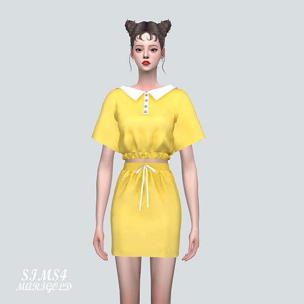 Polo T With Skirts TPS from SIMS4 Marigold