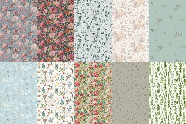 Vintage Country Wallpaper III from TSR