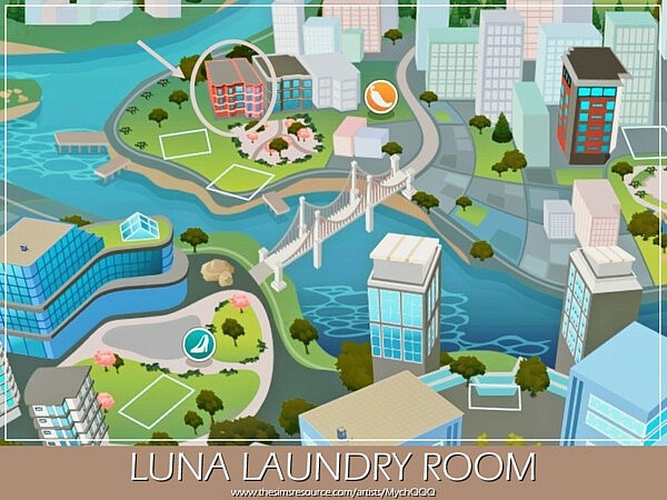 Luna Laundry Room by MychQQQ from TSR