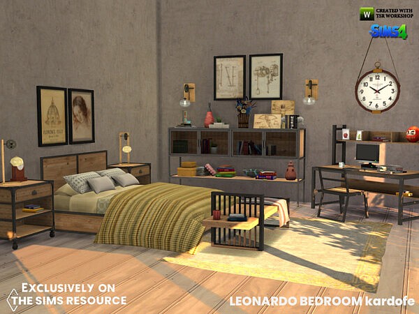 Leonardo Bedroom by kardofe from TSR