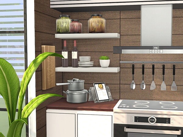 Modern Wood Kitchen by Flubs79 from TSR