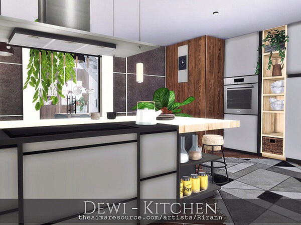 Dewi   Kitchen by Rirann from TSR