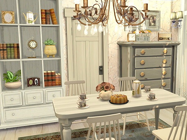 Vintage Living and Dining Room by Flubs79 from TSR