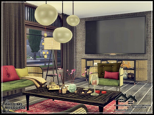 YOTOCHUA Living Room by marychabb from TSR