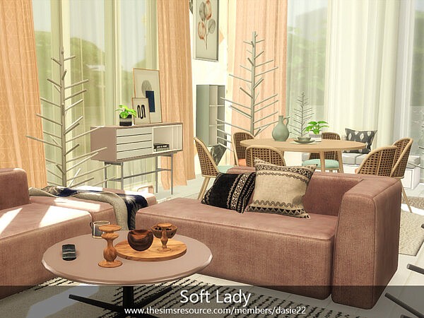 Soft Lady Livingroom by dasie2 from TSR