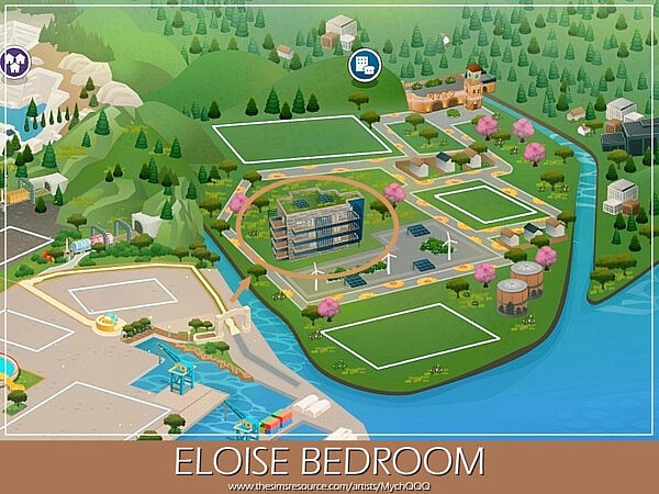 Eloise Bedroom by MychQQQ from TSR
