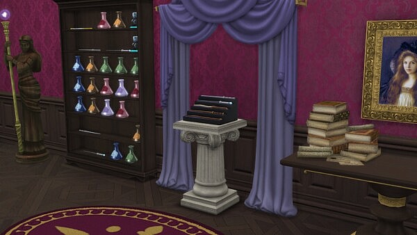 Magic Wands Display by TheJim07 from Mod The Sims