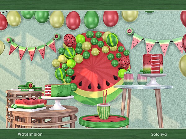 Watermelon Decoration by soloriya from TSR