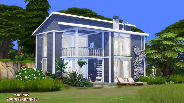 Scandinavian family home from Sims 3 by Mulena