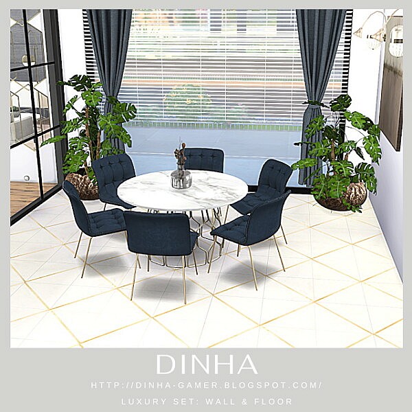 Luxury Tiles Wall and Floor from Dinha Gamer