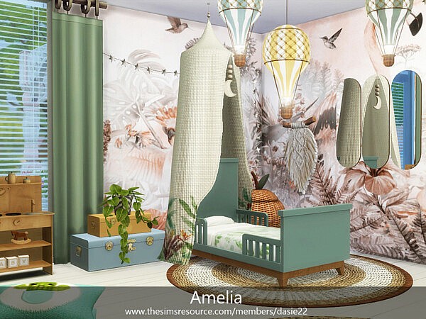 Amelia bedroom by dasie2 from TSR