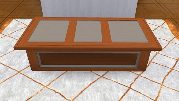 Modern Center Coffee Table by AdonisPluto from Mod The Sims