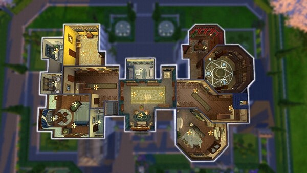 Avalon Manor by Lahawana from Mod The Sims