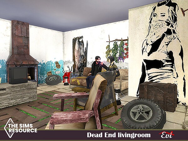 Dead End livingroom by evi from TSR