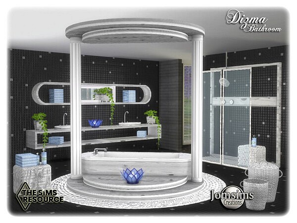 Dizma bathroom by jomsims from TSR