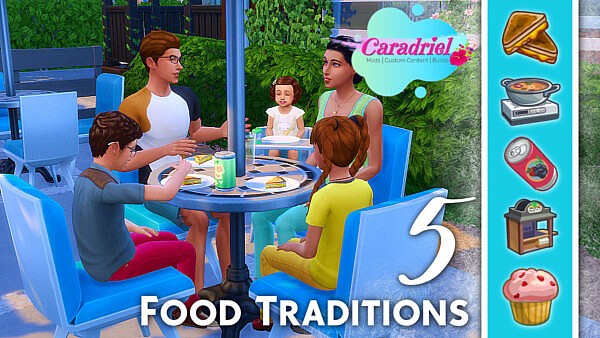 5 Food Holiday Traditions by Caradriel from Mod The Sims