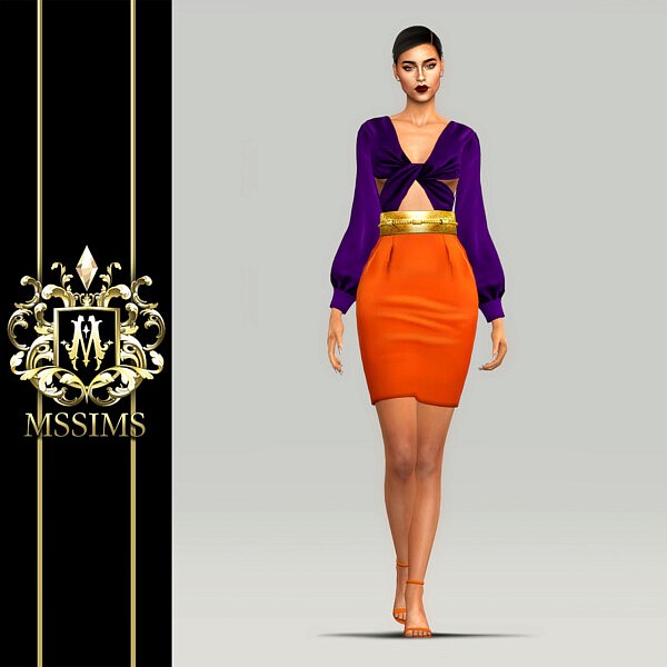 Spring Ready To Wear Dress from MSSIMS
