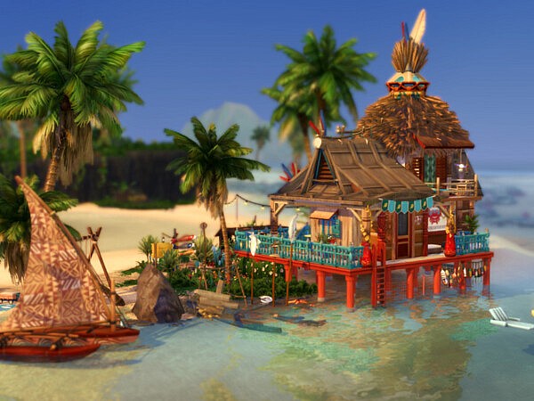 Parrot Paradise Bar by VirtualFairytales from TSR