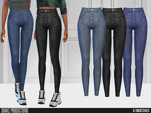 727   High Waisted Jeans by ShakeProductions from TSR
