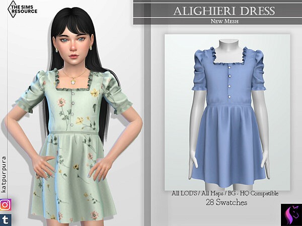 Alighieri Dress by KaTPurpura from TSR