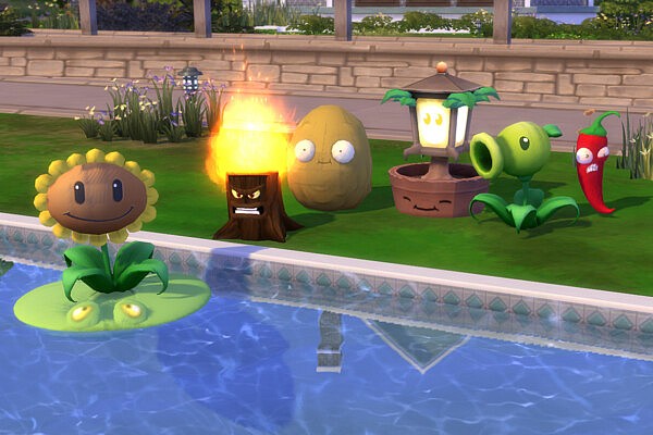 Animated Plant Pack by andrian m.l from Mod The Sims