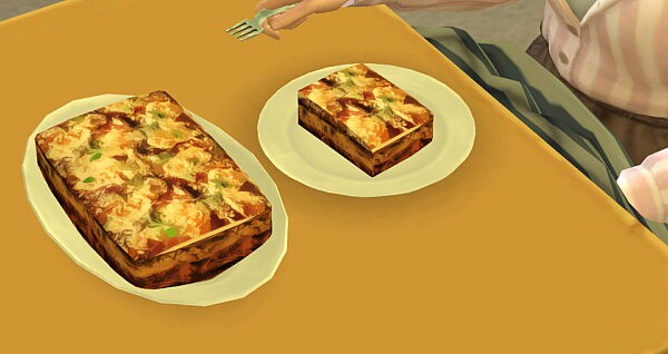 Aubergine Parmigiana New Custom Recipe by RobinKLocksley from Mod The Sims