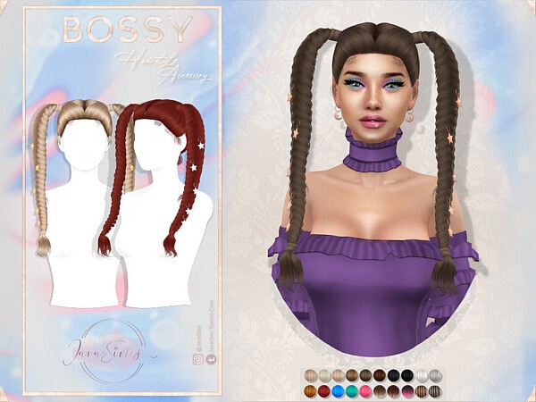 Bossy Head Accessories by JavaSims from TSR