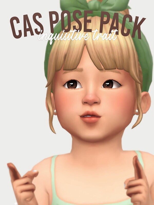 CAS pose pack from Casteru