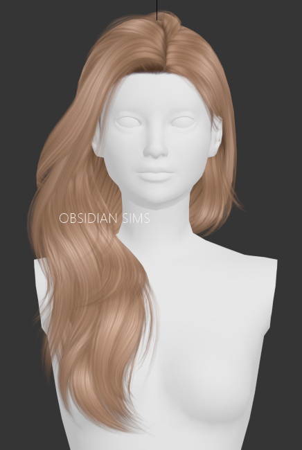 CRYSTAL WAVER HAIR from Obsidian Sims