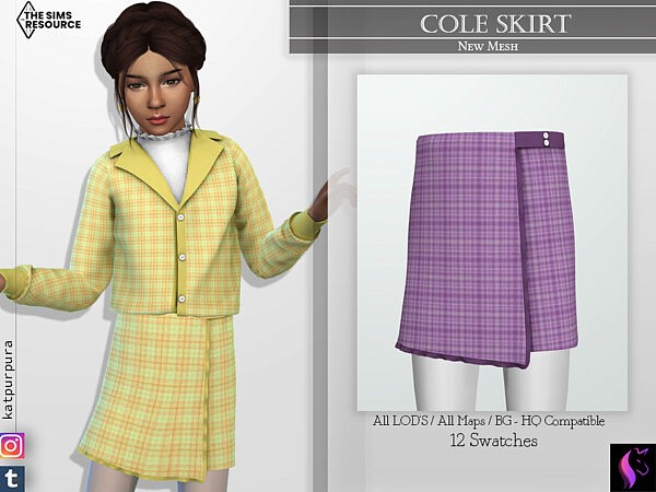 Cole Skirt by KaTPurpura from TSR