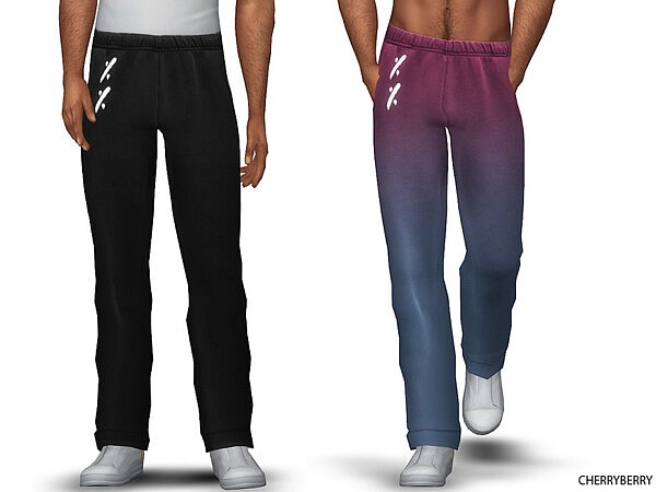 Cotton Track Pants by CherryBerrySim from TSR