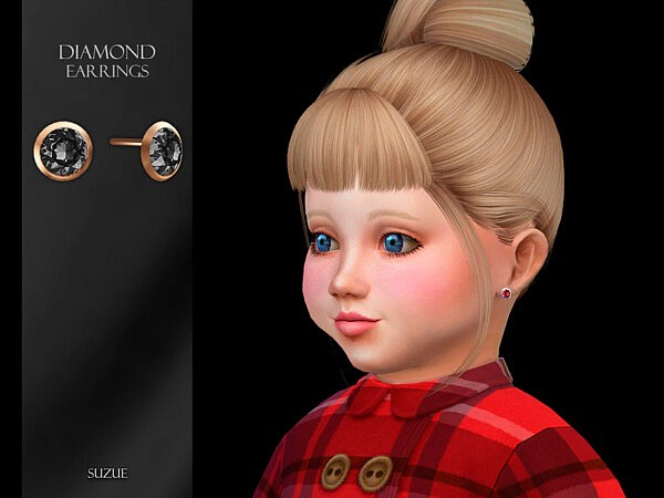 Diamond Earrings TG by Suzue from TSR