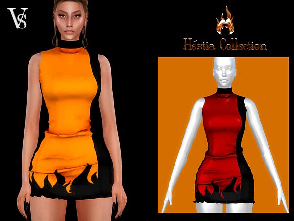 Dress I Hestia Collection by Viy Sims from TSR