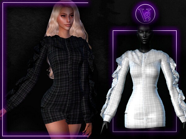 Dress I   Phoenix Collection by Viy Sims from TSR