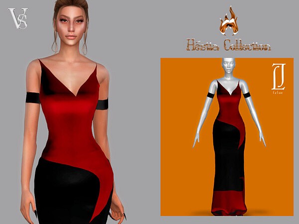 Dress III   Hestia Collection by Viy Sims from TSR