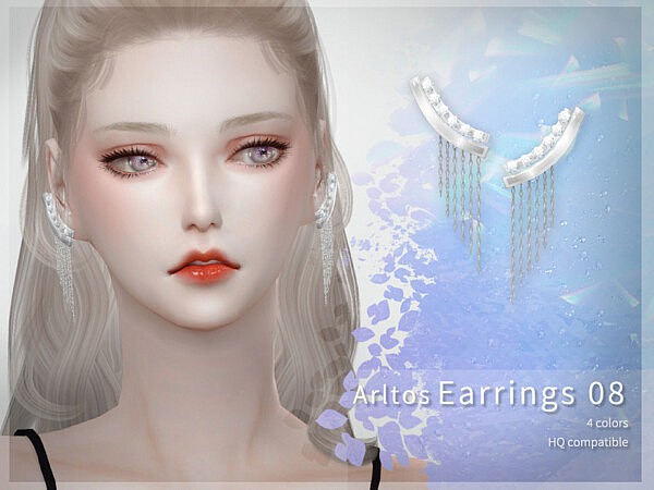 Earrings 8 by Arltos from TSR